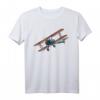 Doppeldecker T-Shirt für Flugzeugfans - Historisches Flugzeug Motiv, klassisch geschnitten, ideales Geschenk für Modellflugzeug- und Luftfahrtbegeisterte