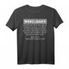 Modellbauer Geschenk Modellbau Shirt mit Definition Sprüche – Witziges Hobby T-Shirt für Vater, Bruder & Opa zu Geburtstag, Weihnachten & Ruhestand
