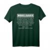 Modellbauer Geschenk Modellbau Shirt mit Definition Sprüche – Witziges Hobby T-Shirt für Vater, Bruder & Opa zu Geburtstag, Weihnachten & Ruhestand
