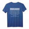 Modellbauer Geschenk Modellbau Shirt mit Definition Sprüche – Witziges Hobby T-Shirt für Vater, Bruder & Opa zu Geburtstag, Weihnachten & Ruhestand