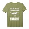 Herren T-Shirt Modellflugzeug - Lustiges Geschenk für Modellbauer und Flugzeugfans mit Comic-Design