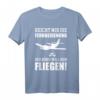 Herren T-Shirt Modellflugzeug - Lustiges Geschenk für Modellbauer und Flugzeugfans mit Comic-Design