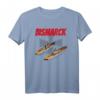 WW2 Battleship Bismarck T-Shirt für Militär- und Geschichtsbegeisterte – Perfektes Geschenk für Marinefans, Modellbauer und Geschichtsliebhaber