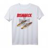 WW2 Battleship Bismarck T-Shirt für Militär- und Geschichtsbegeisterte – Perfektes Geschenk für Marinefans, Modellbauer und Geschichtsliebhaber