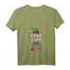 Damen Tanz Elfe Weihnachtsoutfit Partnerlook Geschenk - Festliches V-Ausschnitt T-Shirt für Weihnachten & Familienfeiern