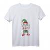 Damen Tanz Elfe Weihnachtsoutfit Partnerlook Geschenk - Festliches V-Ausschnitt T-Shirt für Weihnachten & Familienfeiern