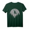 Skater Skateboard Stunt Mond T-Shirt – Vintage Retro Design, Perfekt als Geschenk für Teenager und Junge Skateboarder zum Geburtstag oder Weihnachten