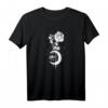 Mond Okkult Witchcraft Rose Gothic Mystik T-Shirt – Mystisches geometrisches Design für Gothic- und Witchcraft-Fans