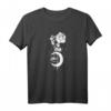 Mond Okkult Witchcraft Rose Gothic Mystik T-Shirt – Mystisches geometrisches Design für Gothic- und Witchcraft-Fans