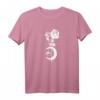 Mond Okkult Witchcraft Rose Gothic Mystik T-Shirt – Mystisches geometrisches Design für Gothic- und Witchcraft-Fans