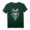 Mond Totenkopf Witchcraft Gothic T-Shirt - Okkulte Symbole, Hexen, Sterne und dunkle Gothic-Mode