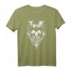 Mond Totenkopf Witchcraft Gothic T-Shirt - Okkulte Symbole, Hexen, Sterne und dunkle Gothic-Mode