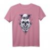 Motte mit Totenschädel und Mond - Mystisches Okkult-T-Shirt für Fans dunkler Kunst, Tarot, Astrologie & schwarze Magie
