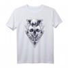 Motte mit Totenschädel und Mond - Mystisches Okkult-T-Shirt für Fans dunkler Kunst, Tarot, Astrologie & schwarze Magie
