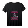 Damen Vergiss das Krönchen diese Prinzessin trägt ein Motorradhelm T-Shirt mit V-Ausschnitt - Lustiges Geschenk für Motorradfahrerinnen & Bikerinnen