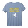 Lustiges Motocross T-Shirt 'Ich liebe meine Frau, wenn sie mich Motorcross fahren lässt' – Geschenkidee für Männer, Ehemänner & Motorradfans