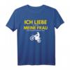 Lustiges Motocross T-Shirt 'Ich liebe meine Frau, wenn sie mich Motorcross fahren lässt' – Geschenkidee für Männer, Ehemänner & Motorradfans
