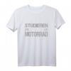 Motorrad Fahrer Studieren kann jeder Motocross Bekleidung T-Shirt - Lustiges Biker Geschenk für Männer und Frauen mit Humor