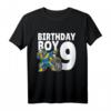 9. Geburtstag Dabbing Motocross Shirt – Lustiges Geschenk für 9-Jährige Jungen, Motorrad, Biker & Kindergeburtstag