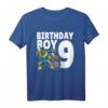 9. Geburtstag Dabbing Motocross Shirt – Lustiges Geschenk für 9-Jährige Jungen, Motorrad, Biker & Kindergeburtstag