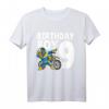 9. Geburtstag Dabbing Motocross Shirt – Lustiges Geschenk für 9-Jährige Jungen, Motorrad, Biker & Kindergeburtstag