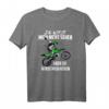 Motocross Motorrad Design Motiv mit Spruch für Biker T-Shirt – Lustiges Geschenk für Motocrossfahrer & Hobbybiker