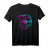 Downhill Fullface Helm T-Shirt für Motocross & Mountainbiker - Stylisches MTB Bekleidungsstück für Bikepark & Rennstrecke