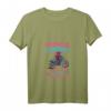 Damen Motorrad Fahrerin T-Shirt mit V-Ausschnitt – Lustiges Bikeroutfit für Motocross, Chopper & Enduro Enthusiastinnen
