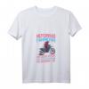 Damen Motorrad Fahrerin T-Shirt mit V-Ausschnitt – Lustiges Bikeroutfit für Motocross, Chopper & Enduro Enthusiastinnen