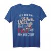 Ich bin ein Biker Opa wie ein normaler Opa aber viel cooler - Coole Motorrad T-Shirts für Biker-Opas mit Chopper-Design