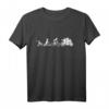 Das Leben eines Motorradfahrers - Lustiges Motorsport Biker Langarmshirt mit Entwicklungs-Design, perfektes Geschenk für Biker und Motorradfans
