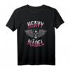 Heavy Mädel Motorrad Bike Totenkopf T-Shirt – Perfektes Geschenk für Biker, Motorradfahrer & Motorradclub-Mitglieder