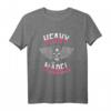 Heavy Mädel Motorrad Bike Totenkopf T-Shirt – Perfektes Geschenk für Biker, Motorradfahrer & Motorradclub-Mitglieder