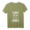 Damen Zylinder statt Kinder T-Shirt | Lustiges Motorsport & Tuning T-Shirt mit V-Ausschnitt – Perfektes Geschenk für Autofans & Mechaniker