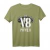 V8 Powered V Motor Muscle Car Pickup SUV Fan T-Shirt – Perfektes Geschenk für Motorsport, Oldtimer & Autoliebhaber