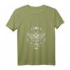 Damen Moon Phases - Mondphasen T-Shirt mit Motte, Pilzen & Magischem Design - Blackcraft Tarot Okkultes Motiv