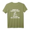 Warum Ich Ohne Akku Fahre Weil Es Ich Kann MTB Mountainbike T-Shirt – Humorvolles Statement für Radfahrer und Fahrradliebhaber als Geschenk