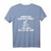 Warum Ich Ohne Akku Fahre Weil Es Ich Kann MTB Mountainbike T-Shirt – Humorvolles Statement für Radfahrer und Fahrradliebhaber als Geschenk