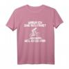 Warum Ich Ohne Akku Fahre Weil Es Ich Kann MTB Mountainbike T-Shirt – Humorvolles Statement für Radfahrer und Fahrradliebhaber als Geschenk