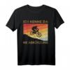 Ich Kenne Da Ne Abkürzung Mountainbike T-Shirt – Lustiges MTB Downhill Fahrrad Motiv für Mountainbiker & Fahrradfahrer