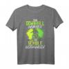 Zum Downhill Geboren Mountainbike Biker Geschenk Spruch MTB T-Shirt – Lustiges Radfahrer Oberteil für Geburtstage & Weihnachten