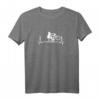 Herzschlag, Puls, EKG Mountainbiken Design für Mountainbiker - Stylisches MTB T-Shirt für Enduro, Downhill & Marathon Fans