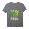 Mit Mir Geht's Bergab MTB Fahrrad Mountainbike Downhill Langarmshirt - Lustiges MTB Spruch Design für Radfahrer und Downhill Fans