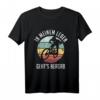 In Meinem Leben Geht's Bergab Downhill Mountainbike Geschenk T-Shirt – Lustiges Retro Design für MTB und Downhill Fahrer, perfekt zu Weihnachten & Geburtstag