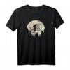 MTB Mountainbike T-Shirt mit Vollmond Radler Fahrradfahrer – Lustiges Geschenk für Radfahrer, Rennrad-Liebhaber & Fahrradfahrer zu Weihnachten & Geburtstag