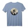 MTB Mountainbike T-Shirt mit Vollmond Radler Fahrradfahrer – Lustiges Geschenk für Radfahrer, Rennrad-Liebhaber & Fahrradfahrer zu Weihnachten & Geburtstag