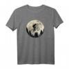 MTB Mountainbike T-Shirt mit Vollmond Radler Fahrradfahrer – Lustiges Geschenk für Radfahrer, Rennrad-Liebhaber & Fahrradfahrer zu Weihnachten & Geburtstag