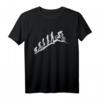 Mountainbike Evolution Shirt - Downhill MTB Geschenk T-Shirt für Radsportler und Mountainbike Fans