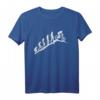 Mountainbike Evolution Shirt - Downhill MTB Geschenk T-Shirt für Radsportler und Mountainbike Fans