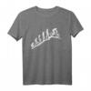 Mountainbike Evolution Shirt - Downhill MTB Geschenk T-Shirt für Radsportler und Mountainbike Fans